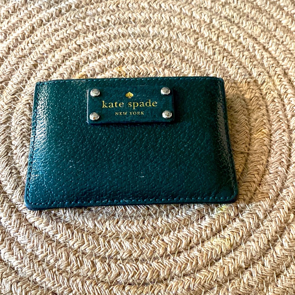 Kate Spade Green Card Case Wallet